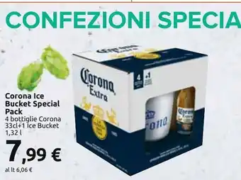 Carrefour Market Corona ice bucket special pack offerta