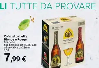 Cofanetto leffe blonde e rouge
