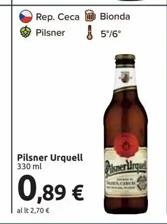 Carrefour Market Pilsner urquell offerta