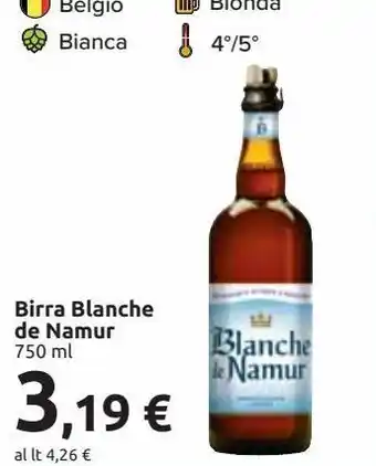 Carrefour Market Birra blanche de namur offerta