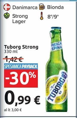 Carrefour Market Tuborg strong offerta