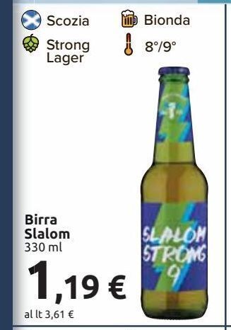 Carrefour Market Birra slalom offerta