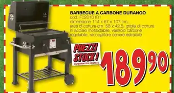 Mondo Brico Barbecue a carbone durango offerta