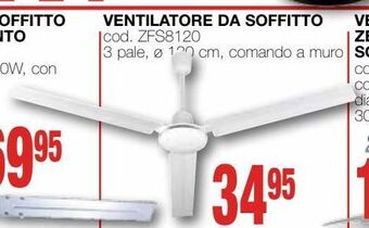 Mondo Brico Ventilatore da soffitto offerta