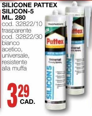 Mondo Brico Silicone pattex offerta