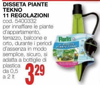 Disseta piante flortis