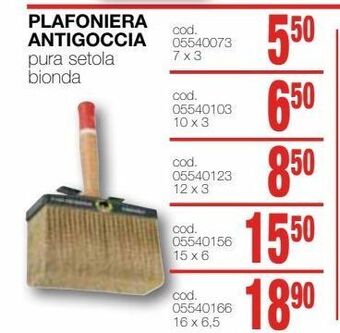 Mondo Brico Plafoniera antigoccia offerta