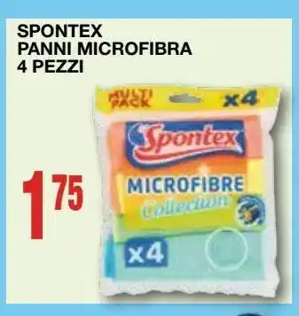 Panni microfibra spontex