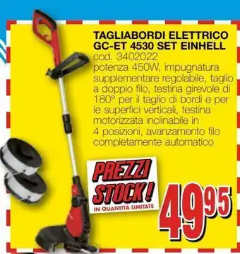 Tagliabordi elettrico einhell