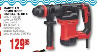 Mondo Brico Martello demolitore einhell offerta