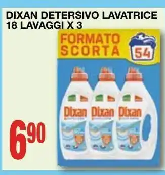 Detersivo lavatrice dixan