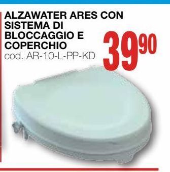 Mondo Brico Alzawater ares con sistema di bloccaggio e coperchio offerta