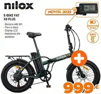 Expert Nilox e-bike fat X8 Plus offerta