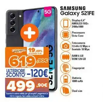 Expert Samsung Galaxy S21FE offerta