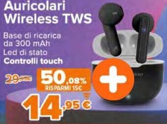 Expert Auricolari Wireless TWS offerta