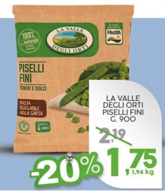 Sigma La Valle Degli Orti Piselli Fini g. 900 offerta