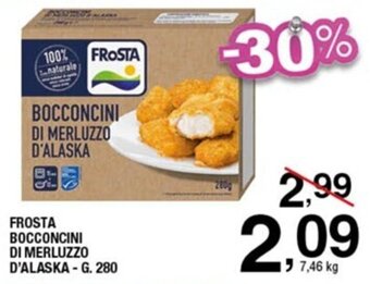 Sigma Frosta Bocconcini Di Merluzzo D'Alaska g. 280 offerta