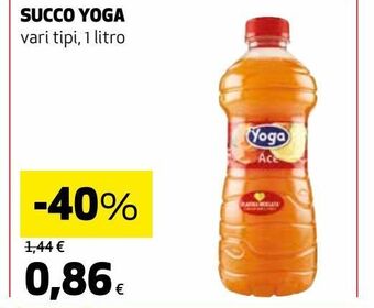 Coop Succo yoga vari tipi 1 l offerta