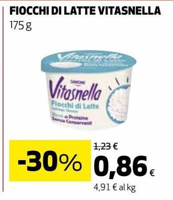 Fiocchi di latte vitasnella 175g