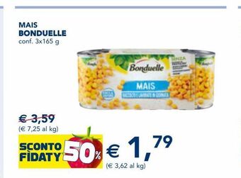 Mais bonduelle conf. 3x165 g