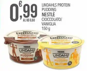 Nestlé Lindahls protein pudding cioccolato/vaniglia 150 g