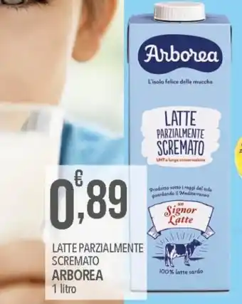 Iper Nonna Isa Arborea Latte parzialmente scremato 1 litro offerta