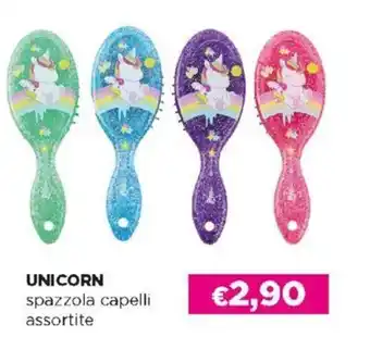 Unicorn spazzola capelli