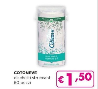 Acqua & Sapone Cotoneve dischetti struccanti 60 pezzi offerta