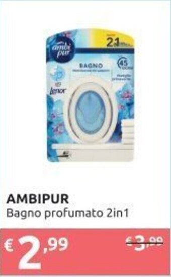 Ipersoap Ambipur Bagno profumato 2in1 offerta
