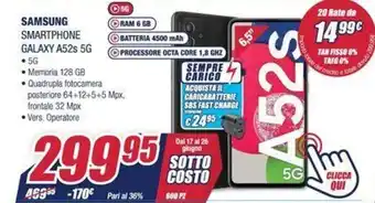 Samsung Smartphone galaxy A52s 5G