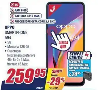 oppo A94 smartphone