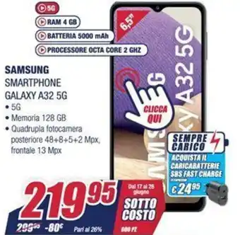 Samsung Galaxy A32 5G smartphone