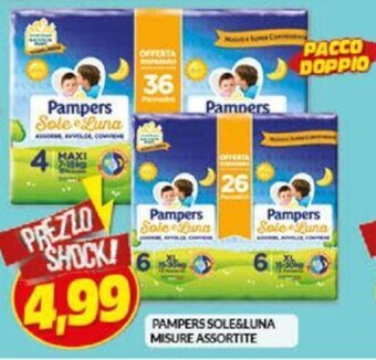 Risparmio Casa Pampers Sole&Luna misure assortite offerta