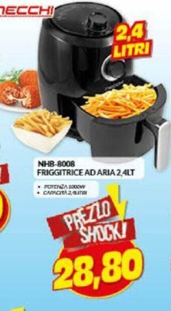 Risparmio Casa NHB-8008 Friggitrice Ad aria 2,4 lt offerta