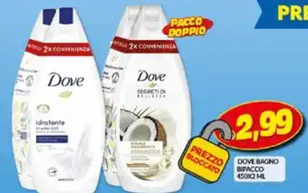 Risparmio Casa Dove Bagno bipacco 450x2 ml offerta