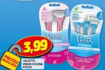 Risparmio Casa Gillette Venus oceana 4 pezzi offerta