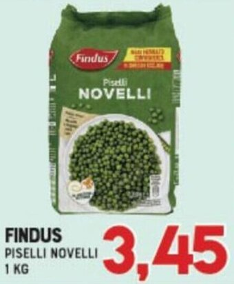 Gran Risparmio Findus Piselli Novelli 1 kg offerta
