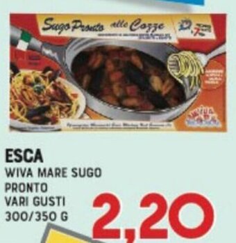 Gran Risparmio Esca Wiva Mare Sugo Pronto vari gusti 300/350 g offerta