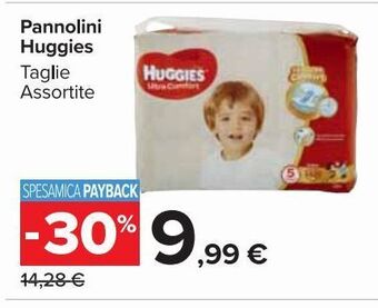 Carrefour Market Pannolini huggies offerta