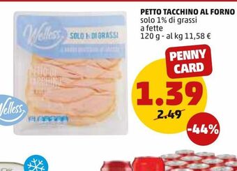 PENNY Petto di tacchino al forno offerta