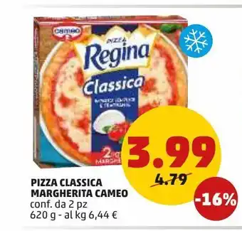 PENNY Pizza classica margherita cameo conf da 2 pz offerta