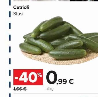 Carrefour Market Cetrioli offerta