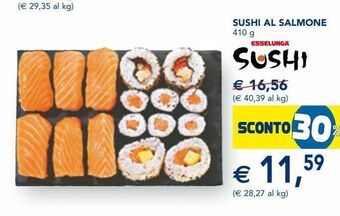 Esselunga Sushi al salmone 410 g offerta