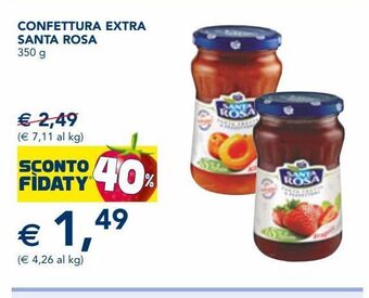 Confettura extra santa rosa 350 g