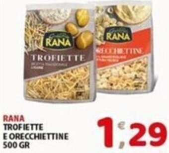 Mio Market Rana Trofiette E Orecchiettine 500 gr offerta