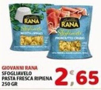 Mio Market Giovanni Rana Sfogliavelo Pasta Fresca Ripiena 250 gr offerta