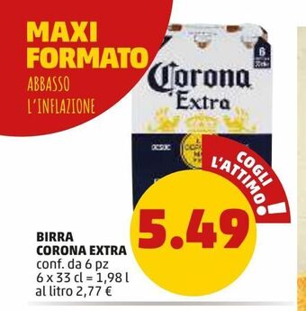 PENNY Birra corona extra conf da 6 pz offerta