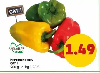 Peperoni tris cat i