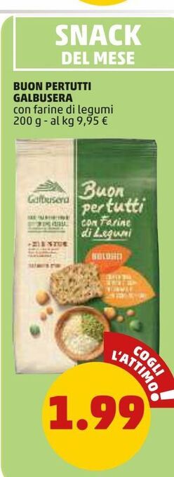PENNY Buon pertutti galbusera offerta