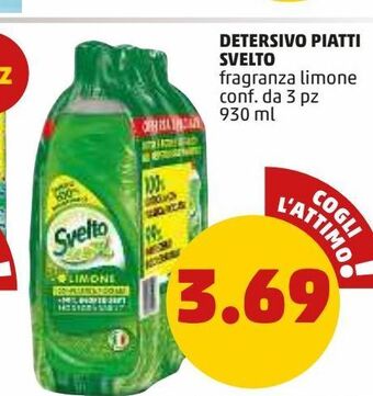 Detersivo per piatti svelto